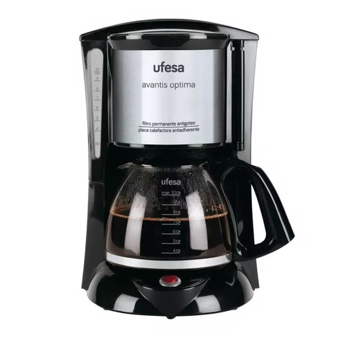 Cafetera de goteo Ufesa Avantis Optima para 10 tazas 800W CG7232
