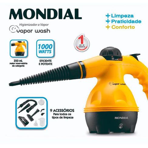 Higienizador Mondial Vapor Wash HG-01