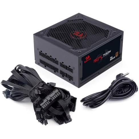 Fuente De Alimentación Redragon 700W RGPS GC-PS005 80 Plus Bronze Modular