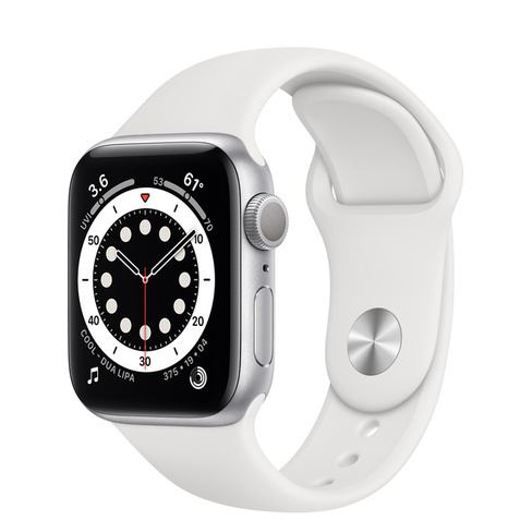 Apple Watch Series 6 (Caja de aluminio Gris Espacial con malla deportiva)