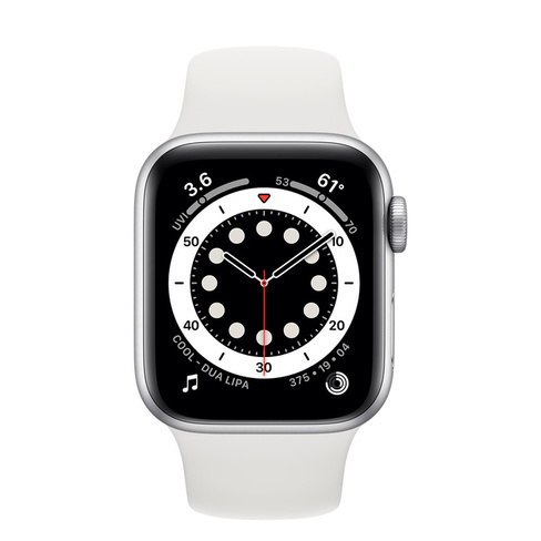Apple Watch Series 6 (Caja de aluminio Gris Espacial con malla deportiva)