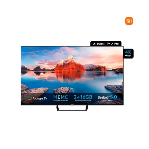 Comprá Televisor Smart LED Xiaomi TV A Pro L65M8-A2LA 65 4K - Negro -  Envios a todo el Paraguay