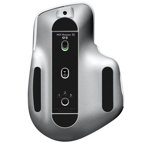 Mouse Inalámbrico Logitech MX MASTER 3S 800DPI Ajustable 7 Botones Bluetooth 910-006561