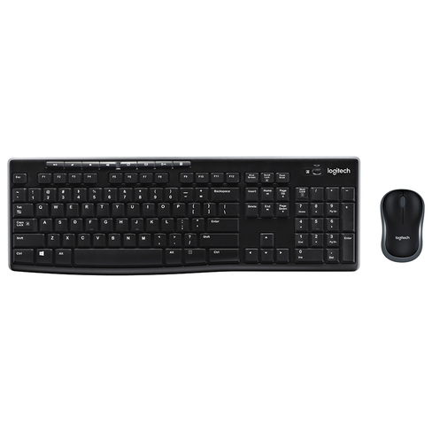 Kit Logitech MK270 Teclado en Español y Mouse inalámbricos 920-004432