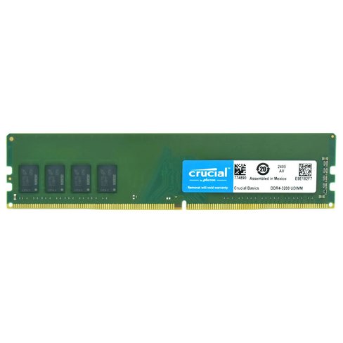 Memoria RAM Crucial DDR4 8GB 3200MHz CB8GU3200