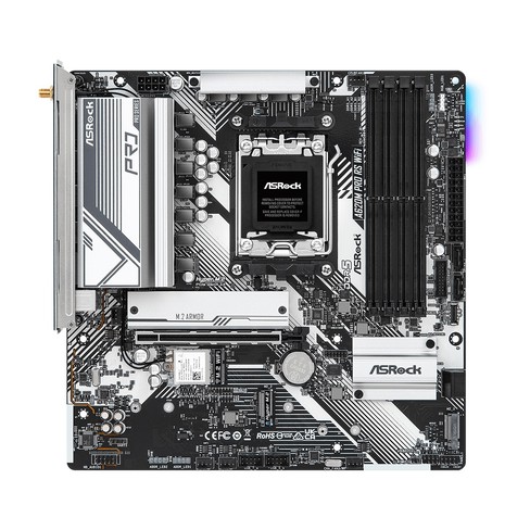 Placa madre ASROCK AM5 A620M PRO RS WIFI DDR5 HDMI DP USB-C LAN