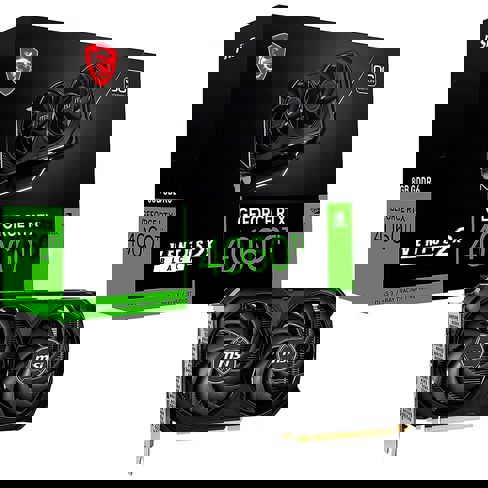Tarjeta grafica MSI GeForce RTX 4060 Ti Ventus 2X 8 GB GDDR6 912-V515-024