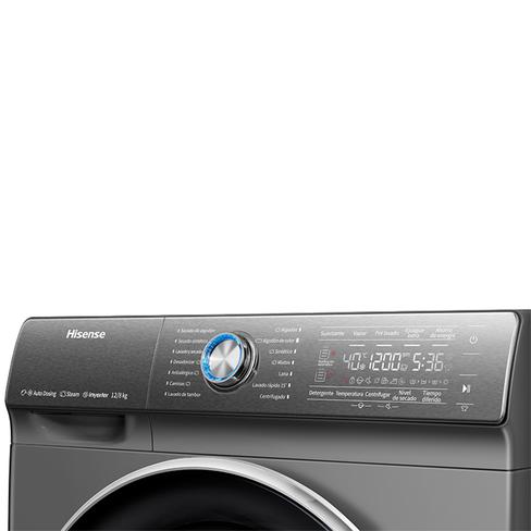Lavasecarropas Hisense 12KG/8KG Frontal WDQR1214