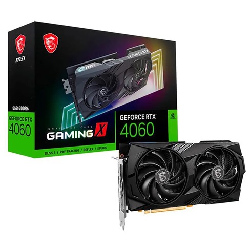 Tarjeta grafica MSI GeForce RTX 4060 Gaminig X 8GB GDDR6 912-V516-079