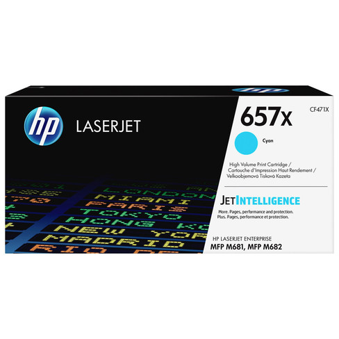 Toner HP 657X Cian CF471X