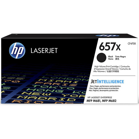 Toner HP 657X NEGRO CF470X