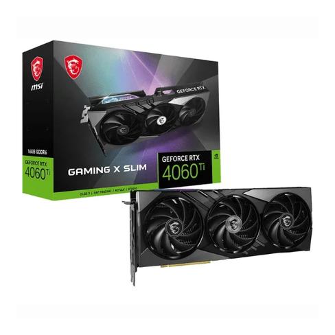 Tarjeta grafica MSI GeForce RTX 4060 Ti GAMING X SLIM 16GB