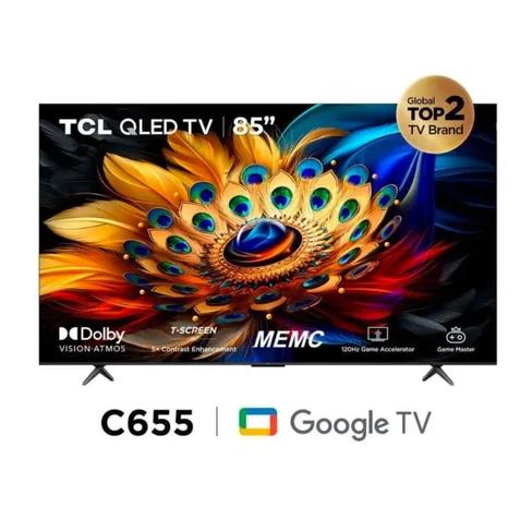 Televisor 85'' TCL C655 Advanced 4K QLED TV