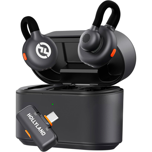 Micrófono Inalámbrico Hollyland LARK M2S con USB-C Lightning