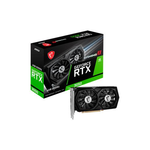 PLACA DE VIDEO MSI RTX 3050 GAMING X 6G DD6 912-V812-053